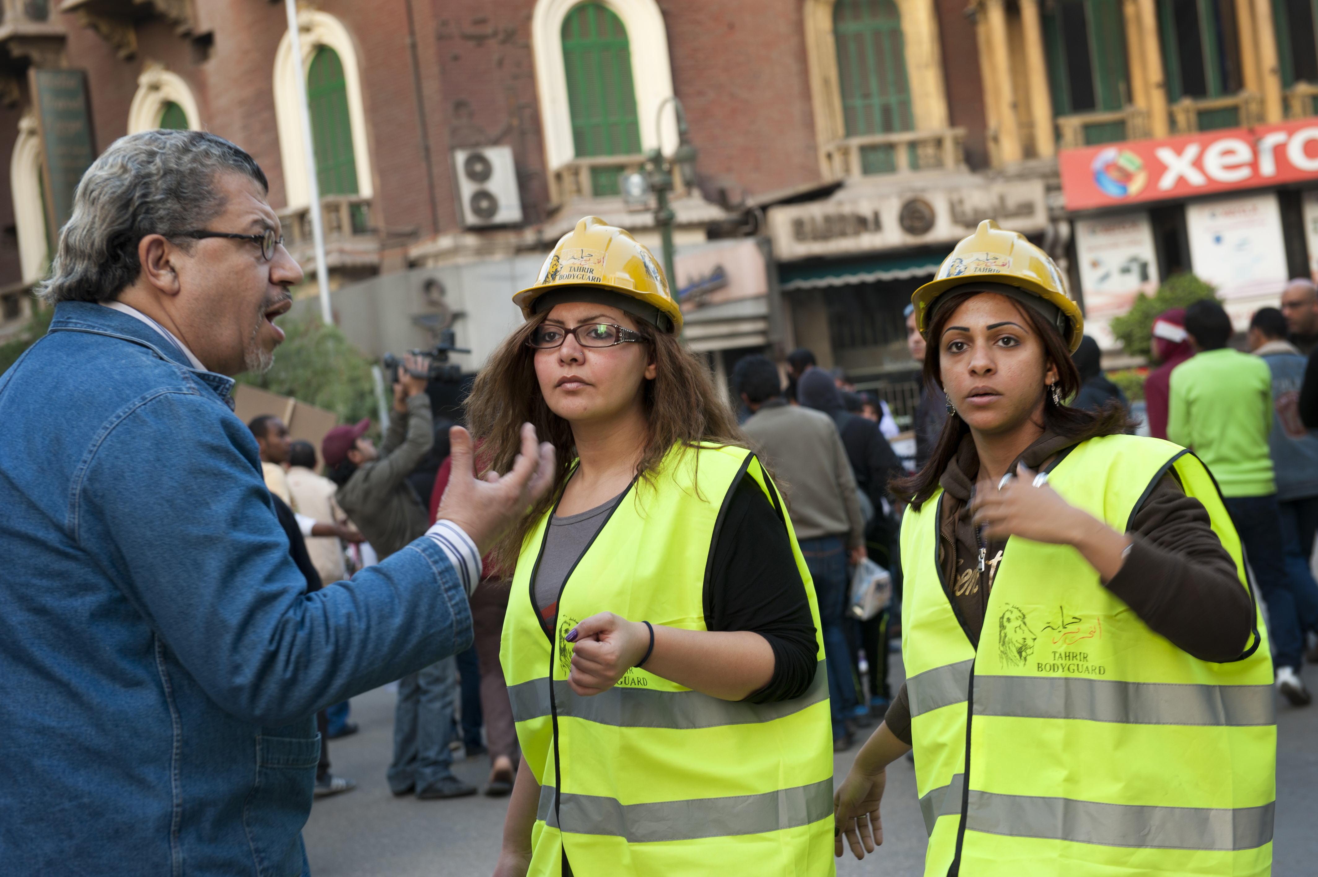 Mary Awadallah och Dina Jacob. Foto: Hanna Sistek.